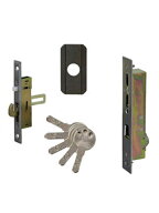 YKK ap　YB HHJ-0881 （ HHJ0881 ） 内外締り錠　玄関 引戸 れん樹　戸先内外締り錠 召合せ外締り錠 セッ…