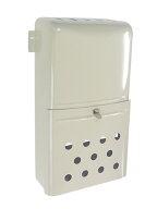 増田産業 ドアポスト　OD-665A　KJ-1型　耳付き 羽根なし（フタなし）　クリーム色 / グレー色　公共住宅…