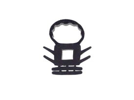 ホクショー AZ-105 エアタイトゴム　マンション 玄関ドア 枠側 気密材 パッキン エアタイトゴム　【オーダーカット 1メートル単位での切り売り販売 】