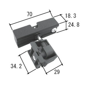 インテリア建材 三協立山アルミ ガイド ノンレールタイプ用 吊元側上部 KG1026【メーカー取り寄せ品】