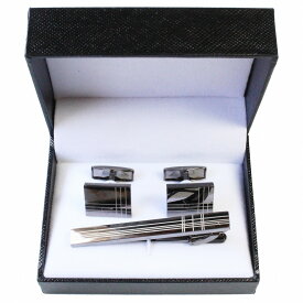 新品 ネクタイピン カフス 2点セット 化粧箱付き プレゼントにもおすすめ 送料無料