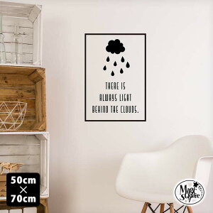 EH[XebJ[ 󒍐Y yplXebJ[ Behind the clouds -type A-zplTCY 50×70cm ]ʎ CeA ǎ k p DIY pl |X^[ mg[ q ǂ  C_