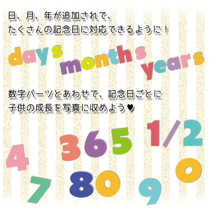 楽天市場 ウォールステッカー 数字パーツ付き 誕生日 ハーフバースデー カラフルパーティー3枚組 シール式 はがせる 壁紙 賃貸ok パーティー 飾り バースデー 飾りつけ ガーランド フォトブース 100日 記念写真 ウォールステッカーのスクウェア