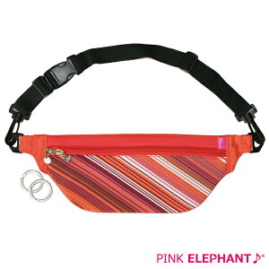 PINK ELEPHANT HIP BAGiqbvobOjJ[FORGSTPiIWXgCvjEFbgfނ̃EGXg|[`obN |[` P[X WMO  }\ Jo