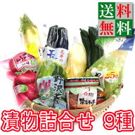 残暑見舞 夏ギフト【送料無料】千住金久 旬味旬菜セット（9種類） 【贈答用】【送料無料・おつけもの・漬…