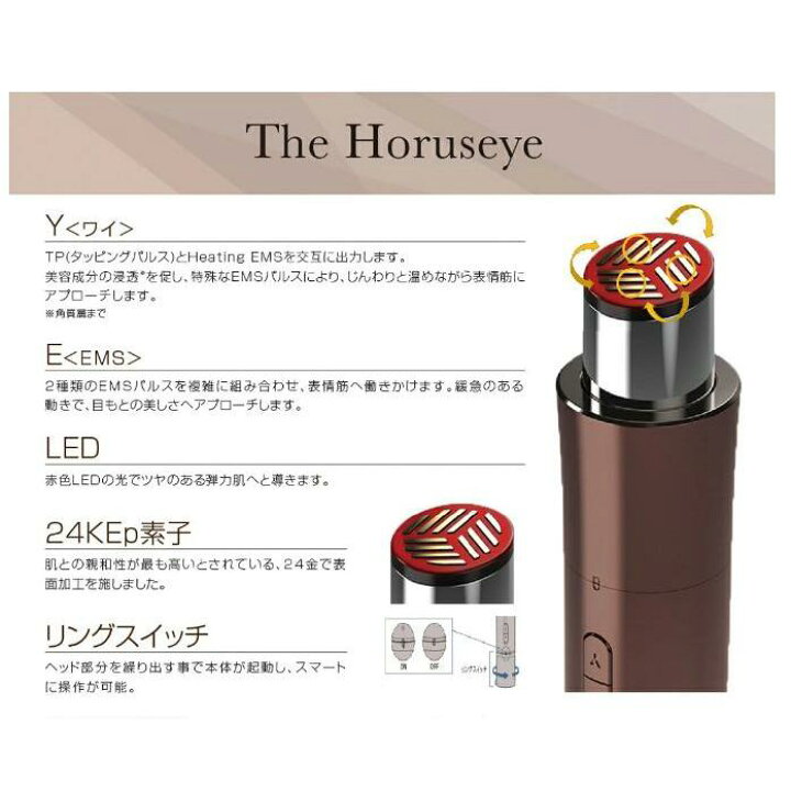 楽天市場】保証1年 ARTISTIC＆CO. 目元美顔器 The Horuseye 美顔機 