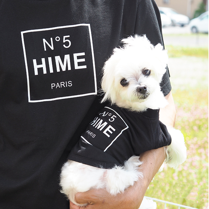 楽天市場】【N°5ペアTシャツ】小型犬【S-XLサイズ】 送料無料 犬
