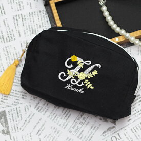 プレゼント 名入れ 名前入り レースイニシャル スクエアポーチ 誕生日 女友達 ポーチ 小物入れ 化粧 ギフト 推し活 レディース 女性 おしゃれ お母さん プチギフト 20代 30代 40代 50代 かわいい 出産祝い ベビー ランキング 楽天 花以外 喜ばれる 実用的 70代 80代