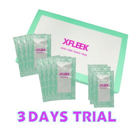 新商品【デミ】エクスフリーク SKINCARE3DAYS TRIALDEMI XFLEEK3日間トライアルメンズコスメ メンズスキンケアフェイスクレンズ 3g×6包 クリアオールインワン 2ml×6包スキンコントロールUV 0.5g×3包洗顔フォーム 化粧水 乳液 日焼け止め 男性用