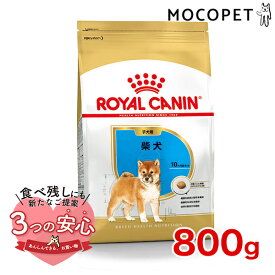 ロイヤルカナン 柴犬 子犬用 800g / 柴犬　子犬用（生後10ヵ月齢まで） / BHN 犬 ドライフード ジッパー有り #w-130431-00-00