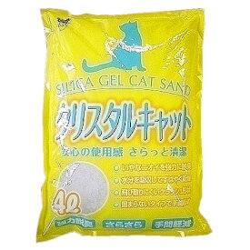Super Cat[スーパーキャット] NEWクリスタルキャット 4L / 猫砂 ねこすな ネコ砂 ねこ砂【消臭】 #w-114677