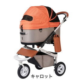 【選べる豪華特典！】【LINE追加で500円OFF！】エアバギー ドーム3 ブレーキ ラージ L / エアバギー 犬 猫 AirBuggy for PET DOME3 ペットカート お散歩 おでかけ 通院 旅行 中型犬 w-162043