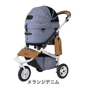 【LINE追加で500円OFF！エアバギー ドーム3 ブレーキ レギュラー R / エアバギー 犬 猫 AirBuggy for PET DOME3 ペットカート 小型犬多頭 ゆったり 散歩 通院 #w-163417