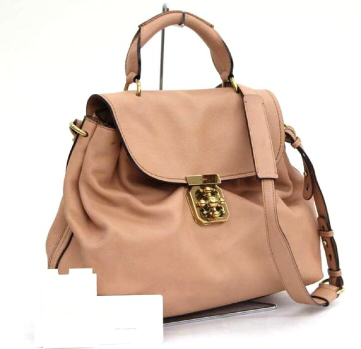 楽天市場】【Chloe】クロエ エルシー 2WAY ショルダーバッグ ピンク  