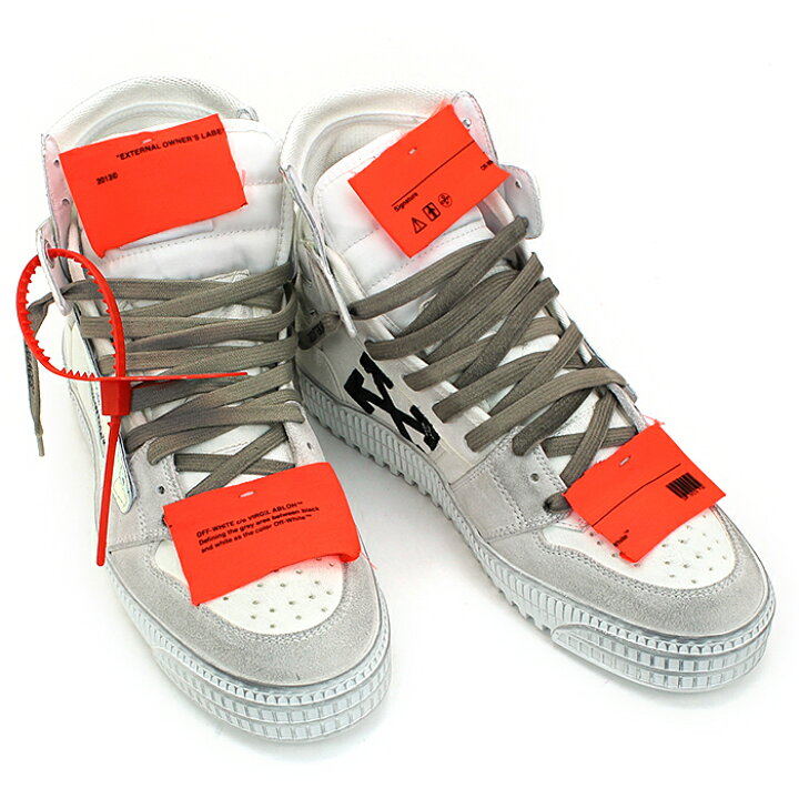 楽天市場】【OFF WHITE】オフホワイト COURT SNEAKER ハイカット 