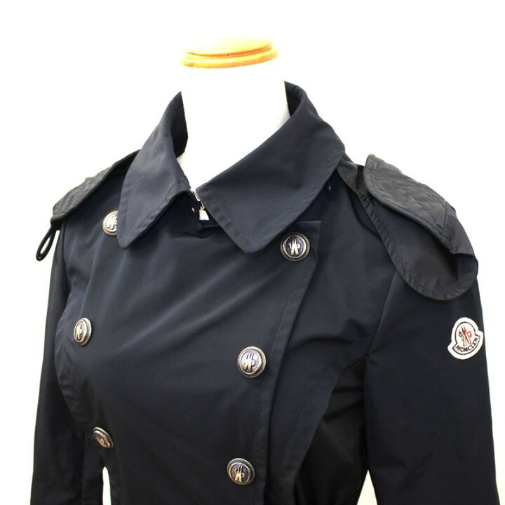 楽天市場】【MONCLER】モンクレール HINATA コラボ トレンチコート 襟  