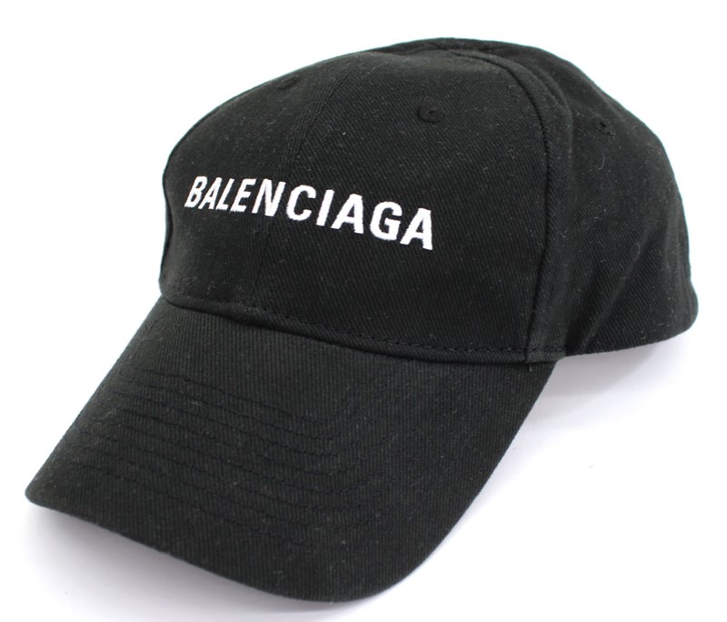 【未使用】【BALENCIAGA】バレンシアガ クラシック ベースボール ロゴキャップ 帽子 ブラック（F)2018年 新作【中古】 | 10carat