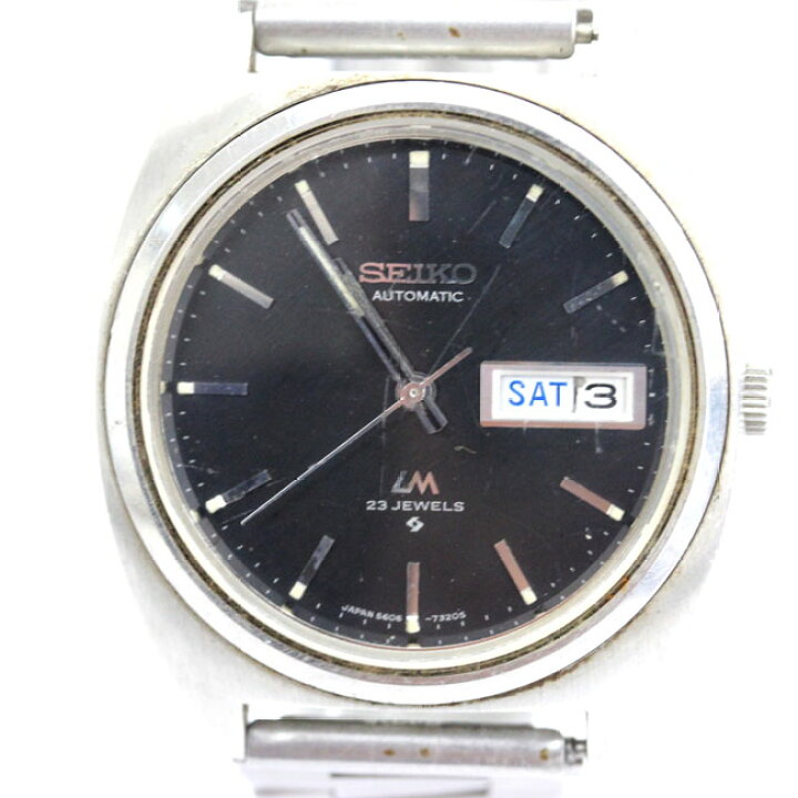 楽天市場】SEIKO セイコー LM ロードマチック 5606-7140 文字盤ブラック【中古】 : 10carat