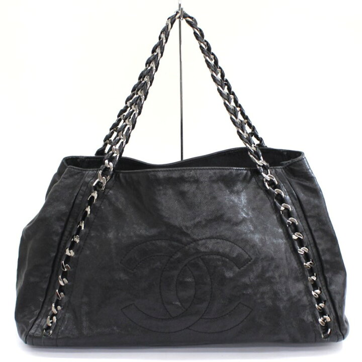 楽天市場】【CHANEL】シャネル ラグジュアリーライン キャビアスキン チェーンショルダー レザー ショルダーバッグ ハンドバッグ ブラック ココマーク【中古】 : 10carat 楽天市場】【CHANEL】シャネル ラグジュアリーライン キャビアスキン チェーンショルダー レザー ショルダーバッグ ハンドバッグ ブラック ココマーク【中古】 : 10carat