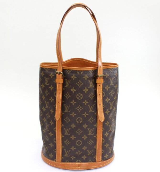 楽天市場】【LOUIS VUITTON】ルイヴィトン モノグラム バケットGM 