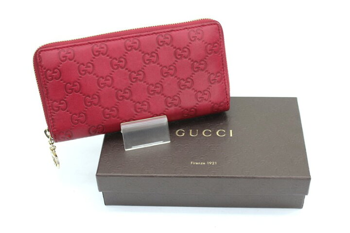 楽天市場】【GUCCI】グッチグッチシマ レザー 長財布 ラウンド  