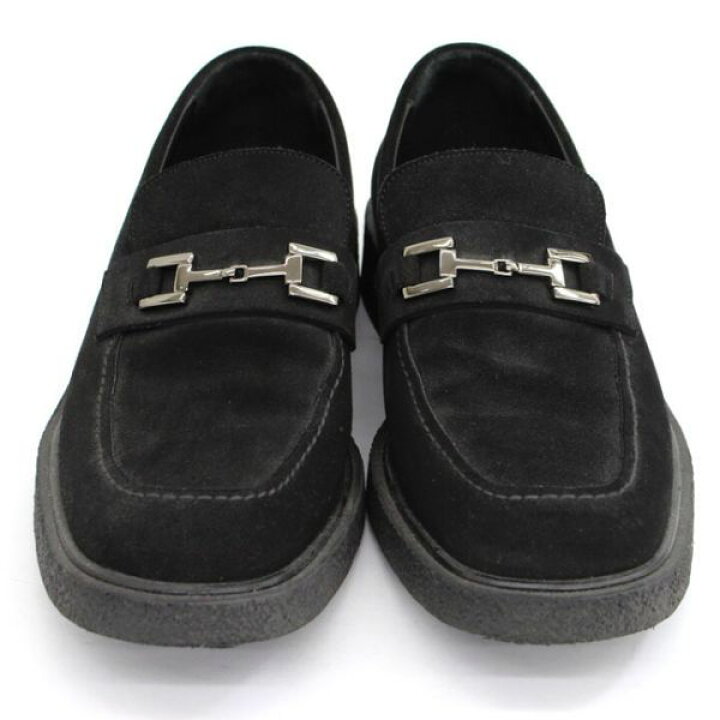 楽天市場】【GUCCI】 グッチ 42E スエードホースビットローファー 