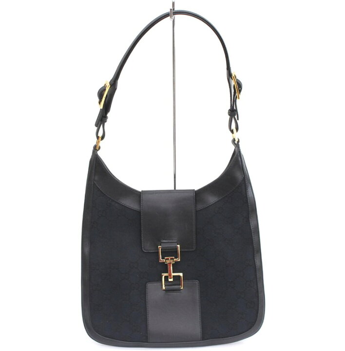 楽天市場】【GUCCI】グッチキャンバス レザー ワンショルダーバッグ  