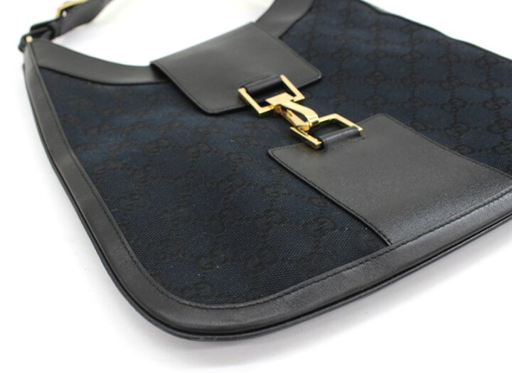 楽天市場】【GUCCI】グッチキャンバス レザー ワンショルダーバッグ  