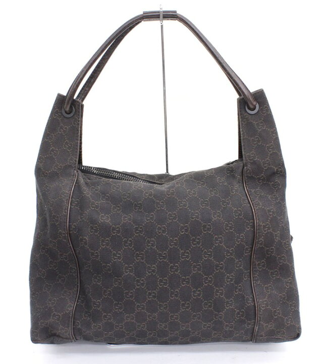 楽天市場】【GUCCI】グッチ キャンバス レザー ハンドバッグ 