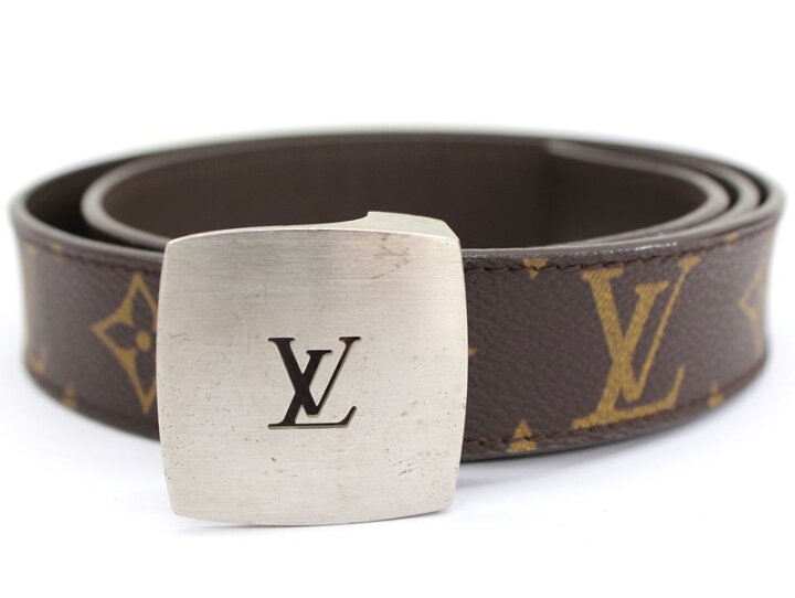 楽天市場】【LOUIS VUITTON】ルイヴィトン モノグラム ベルト ユニ  