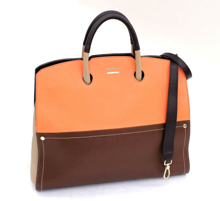 楽天市場】【FURLA】フルラ バイカラー 2WAY レザー ショルダーバッグ  