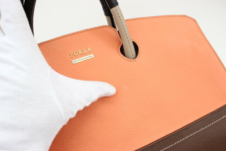 楽天市場】【FURLA】フルラ バイカラー 2WAY レザー ショルダーバッグ  