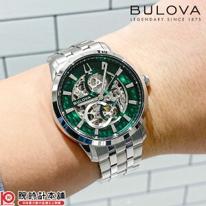 �u���[�o BULOVA �N���V�b�N CLASSIC 96A329 �����Y ���J�j�J�� �I�[�g�}�`�b�N �X�P���g��