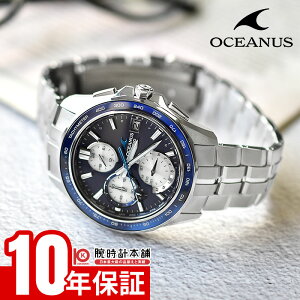 �y�|�C���g�ő�39�{�I�z �J�V�I �I�V�A�i�X �}���^ CASIO OCEANUS Manta OCW-S7000F-2AJF �j��