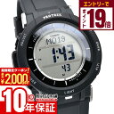 【2000円OFFクーポン！エントリーでポイント19倍！11/16 23時59分まで】カシオ プロトレック PROTRECK Camper Line PRG-30-1JF メンズ ソーラー デジタル ブラック 国内正規品