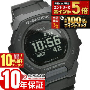 �y20������I���I�Ń|�C���g�Ҍ���10%OFF�N�[�|�����X���|�C���g�ő�82.5�{�I�z �J�V�I G�V���b�N G-SHOCK G-SQUAD �W�[�X�N���b�h GBD-300-1JF �����Y �d�r�� Bluetooth�� �u���b�N �������K�i