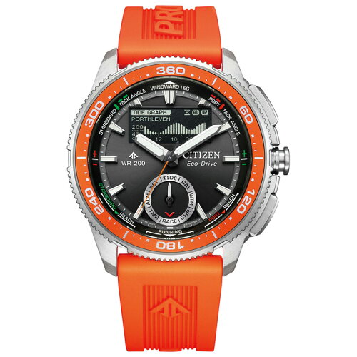 シチズンプロマスターCITIZENPROMASTERMARINEシリーズWaveTrackerヨットタイマーJV3000-13Eメンズマリンエコドライブソーラー