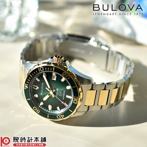 �y�|�C���g�ő�39�{�I�z �u���[�o �}�����X�^�[ BULOVA Marine Star 98B467 �����Y �@�B�� �I�[�g�}�`�b�N