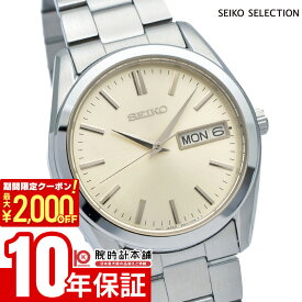 【最大2000円OFFクーポン＆店内ポイント最大77.5倍！9日1:59まで】 セイコーセレクション Sシリーズ SEIKOSELECTION メタル SBTH007 メンズ クオーツ シャンパンゴールドダイヤル