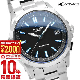 【期間限定！ポイント最大54倍＆2000円OFFクーポン！4/17 09:59まで】 カシオ オシアナス CASIO OCEANUS OCW-S100-1AJF メンズ 腕時計 時計 電波ソーラー チタン ブラックダイヤル メタルバンド 日本製 国内正規品