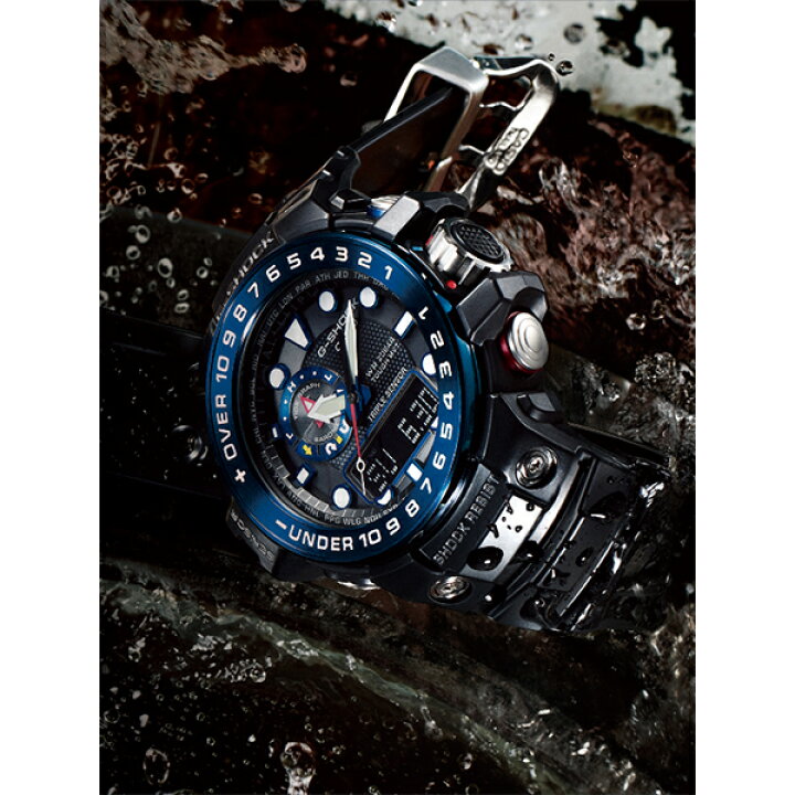 楽天市場】カシオ Gショック G-SHOCK ソーラー電波 GWN-1000B-1BJF 