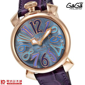 【最大2000円OFFクーポン！4/24 20:00より】ガガミラノ GaGaMILANO マヌアーレ 40MM 5021.9 ユニセックス