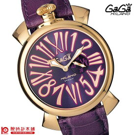 【最大2000円OFFクーポン！4/27 9:59まで】ガガミラノ GaGaMILANO マヌアーレスリム 46MM 5085.3 メンズ