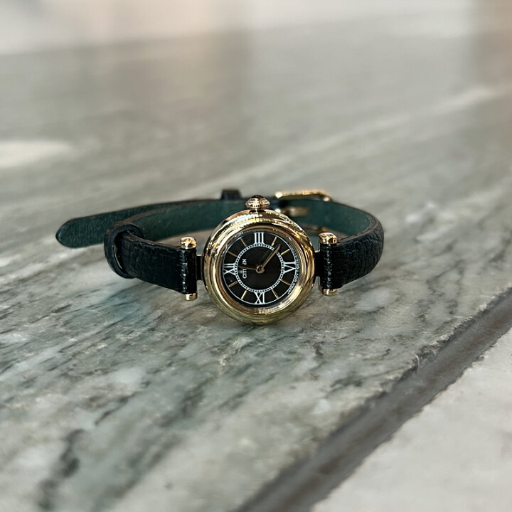 楽天市場 シチズン Kii キー エコドライブ 腕時計 レディース 時計 ラウンドモデル 黒 革ベルト 新作 ローマ数字 Eg70 15e Cal G626 あす楽 腕時計本舗