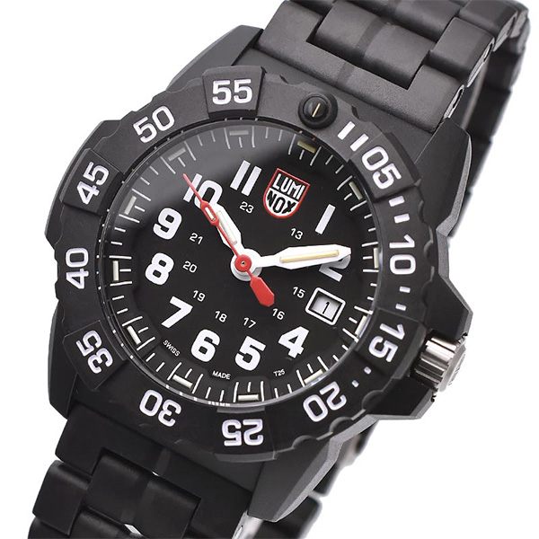ルミノックス 3500シリーズ 腕時計 LUMINOX ネイビー シールズ 3502 時計 ミリタリー ブラック メンズ 時計 | 腕時計本舗