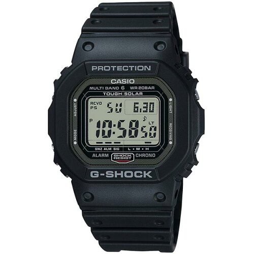 G-SHOCKＧショック電波ソーラーデジタルメンズジーショックソーラー電波GW5000U1JFオールブラックスクエアGW-5000U-1JFカシオ(2023年9月下旬再入荷予定)