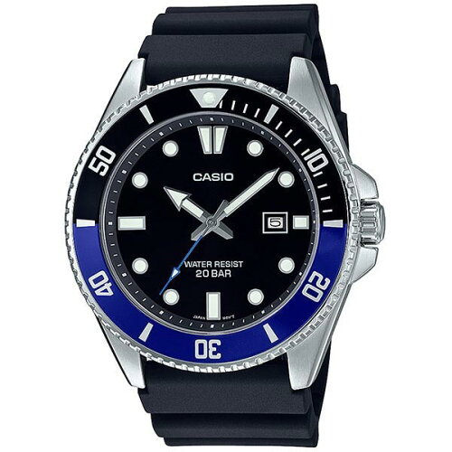 カシオCASIOメンズ腕時計スタンダード20気圧防水機能回転ベゼル(逆回転防止)MDV-107-1A2JFMDV1071A2JF