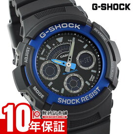 【最大ポイント20倍】 カシオ Gショック G-SHOCK STANDARD アナログ/デジタルコンビネーションモデル ブルー×ブラック AW-591-2AJF メンズ 腕時計 時計
