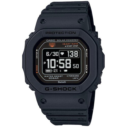 カシオＧショックG-SHOCKG-SQUADDW-H5600-1JRワークアウト心拍計測光学式センサーBluetoothDWH56001JRトレーニング解析入荷後、3営業日以内に発送