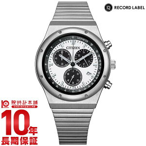 �y�|�C���g�ő�42�{�I�z �V�`�Y�� ���R�[�h���[�x�� RECORD LABEL 1984 chronograph ����X�戵�����f�� AT2541-54A �����Y
